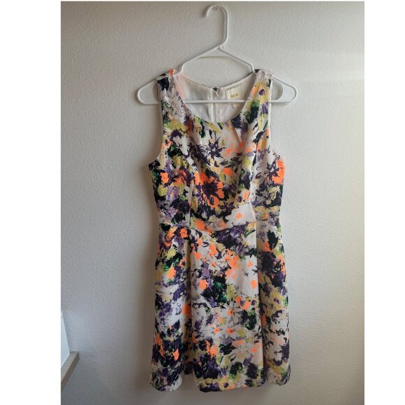 Maeve Floral Mini Dress - Multicolor - Picture 2 of 3